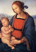 Pietro Perugino Madonna with Child oil on canvas